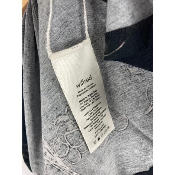 Aritzia Wilfred Off Shoulder Floral Print Blouse Size XXS - Picture 4 of 5